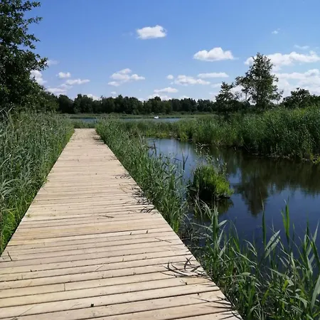 Nad Jeziorem Z Prywatnym Pomostem Feriehus Orzysz